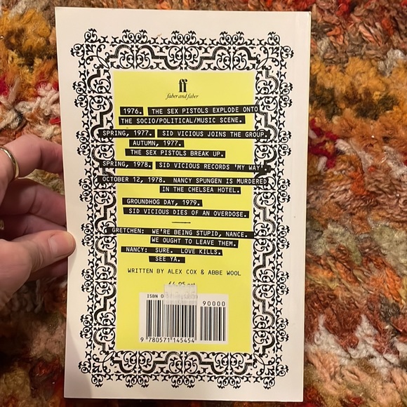 Vintage Sid & Nancy by Alex Cox & Abbe Wool softcover  screenplay book - Picture 2 of 5